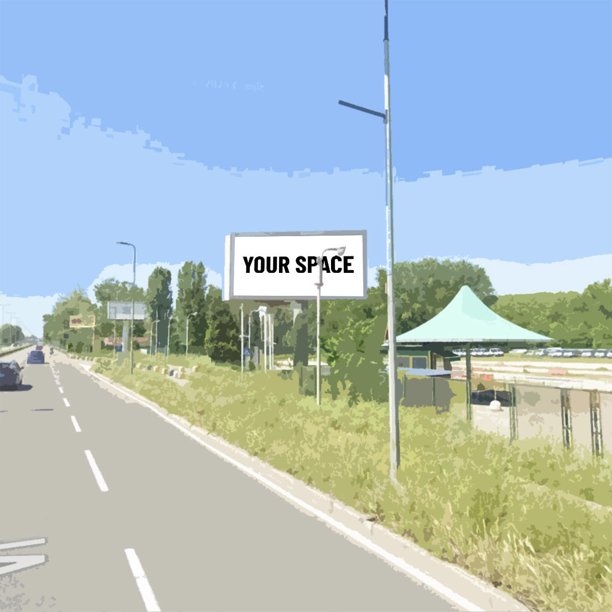 SPAZIO PUBBLICITARIO 600 x 300 Viale Forlanini (SEGRATE) Dal 16/11/2026 al 29/11/2026 14 giorni